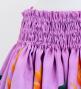 Hula Shantung Pa'u Skirt with Torch Ginger & Heliconia Print / Luxury Collection / J3037-6