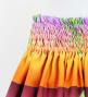 Hula Shantung Pa'u Skirt with Hibiscus Print / Luxury Collection / J3038-3