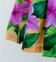 Hula Shantung Pa'u Skirt with Hibiscus Print / Luxury Collection / J3038-4