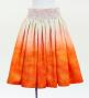 Hula Shantung Pa'u Skirt with Gradation Print / Luxury Collection / J3041-3