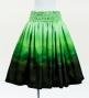 Hula Shantung Pa'u Skirt with Gradation Print / Luxury Collection / J3041-5