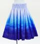 Hula Shantung Pa'u Skirt with Gradation Print / Luxury Collection / J3041-6