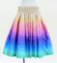 Hula Shantung Pa'u Skirt with Gradation Print / Luxury Collection / J3041-7