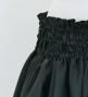 Hula Shantung Pa'u Skirt with Lehua Print / Luxury Collection / Black / J3043bk