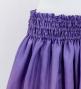 Hula Shantung Pa'u Skirt with Lehua Print / Luxury Collection / Purple / J3043pu