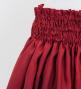 Hula Shantung Pa'u Skirt with Lehua Print / Luxury Collection / Red / J3043rd