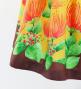 Hula Shantung Pa'u Skirt with Lehua Print / Luxury Collection / Yellow / J3043ye