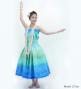 Hula Shantung Tube Top & Pa'u Set-Up with Gradation Print / Luxury Collection / J3046-4