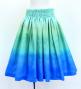 Hula Shantung Tube Top & Pa'u Set-Up with Gradation Print / Luxury Collection / J3046-4