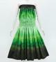 Hula Shantung Tube Top & Pa'u Set-Up with Gradation Print / Luxury Collection / J3046-5