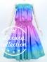 Hula Shantung Tube Top & Pa'u Set-Up with Gradation Print / Luxury Collection / J3046-8