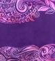 Hula Shantung Pa'u Skirt with Kahiko Print / Luxury Collection / Purple / J3058pu