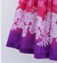 Hula Shantung Pa'u Skirt with Lokelani Print / Luxury Collection / J3061-1
