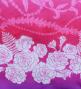 Hula Shantung Pa'u Skirt with Lokelani Print / Luxury Collection / J3061-1