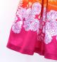 Hula Shantung Pa'u Skirt with Lokelani Print / Luxury Collection / J3061-4