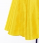Hula Long Dress with Hibiscus Print / Luxury Collection / Dark Yellow / J3062dye