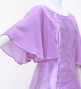 Hula Long Dress with Hibiscus Print / Luxury Collection / Lavender / J3062lv