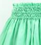 Hula Shantung Pa'u Skirt with Tiare & Kahiko Print / Luxury Collection / Green / J3082gr