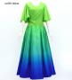Hula Wrap Blouse with Koshibo / Apple Green / J3085agr