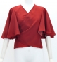 Custom Wrap Blouse with Koshibo / JC80-solid