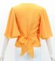 Hula Wrap Blouse with Koshibo / Light Orange / J3085lor