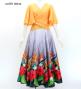 Hula Wrap Blouse with Koshibo / Light Orange / J3085lor