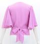 Hula Wrap Blouse with Koshibo / Orchid Pink / J3085opi