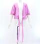 Hula Wrap Blouse with Koshibo / Orchid Pink / J3085opi