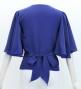 Hula Wrap Blouse with Koshibo / Royal Blue / J3085rbl