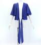 Hula Wrap Blouse with Koshibo / Royal Blue / J3085rbl