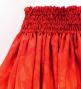Hula Shantung Pa'u Skirt with Red Ginger & Strelitzia Print / Luxury Collection / J3086-6