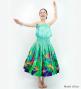 Hula Blouse & Pa'u Set-Up with Red Ginger & Strelitzia Print / Luxury Collection / J3087-3