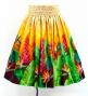 Hula Blouse & Pa'u Set-Up with Red Ginger & Strelitzia Print / Luxury Collection / J3087-5