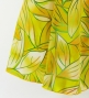 Hula One Shoulder Dress with Ti Leaf/ Luxury Collection / Lemon Yellow / J3088lm