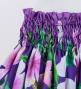 Hula Shantung Tube Top & Pa'u Set-Up with Hibiscus & Plumeria Print / Luxury Collection / J3090pu