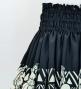 Hula Blouse & Pa'u Set-Up with Hula girl Print / Luxury Collection / J3091bk