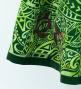 Hula Blouse & Pa'u Set-Up with Kahiko & Honu Print / Luxury Collection / J3092gr