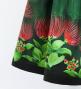 Hula Blouse & Pa'u Set-Up with Lehua Print / Luxury Collection / J3093gr