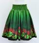 Hula Blouse & Pa'u Set-Up with Lehua Print / Luxury Collection / J3093gr