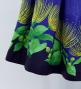 Hula Blouse & Pa'u Set-Up with Lehua Print / Luxury Collection / J3093nv