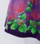 Hula Blouse & Pa'u Set-Up with Lehua Print / Luxury Collection / J3093pu