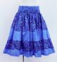 Hula Blouse & Pa'u Set-Up with Kahiko Print / Luxury Collection / J3094bl