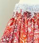 Hula Blouse & Pa'u Set-Up with Kahiko Print / Luxury Collection / J3094whrd