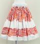 Hula Blouse & Pa'u Set-Up with Kahiko Print / Luxury Collection / J3094whrd