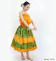Hula Blouse & Pa'u Set-Up with Kahiko Print / Luxury Collection / J3094ye