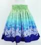 Hula Blouse & Pa'u Set-Up with Lokelani Print / Luxury Collection / J3095-7