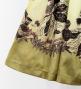 Hula Blouse & Pa'u Set-Up with Red Ginger & Strelitzia Print / Luxury Collection / J3096be