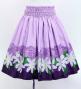 Hula Blouse & Pa'u Set-Up with Tiare & Kahiko Print / Luxury Collection / J3097pi