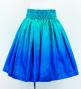 Hula Blouse & Pa'u Set-Up / Luxury Collection / Blue & Blue / J3098blbl