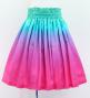 Hula Blouse & Pa'u Set-Up / Luxury Collection / Blue & Pink / J3098blpi